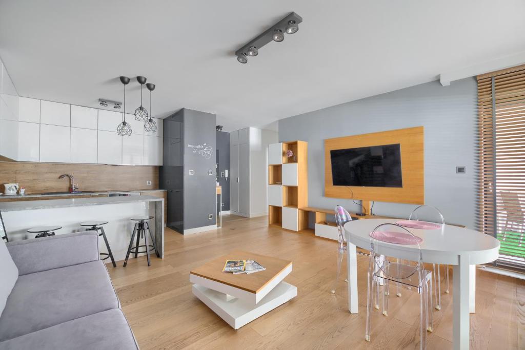 Poznan Grafitowa Modern Apartment Екстер'єр фото